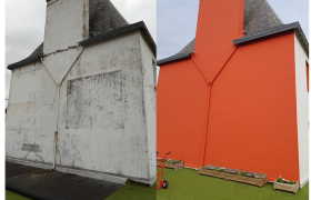 Peinture de façade à Lorient